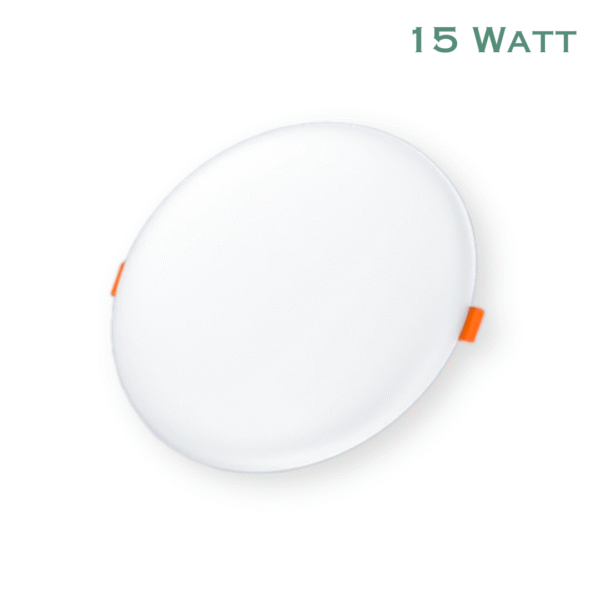 HYVERB 15 Watt LED Adjustable Panel | ‘HPF Driver Based’ Long life | 440 Voltage | 6500K CT| High Brightness | 130 Lumens/watt | 4.5KV Surge Protections | LED Moon Ceiling | for Living Room, Bathroom, kitchen, Drawing Room, Etc.